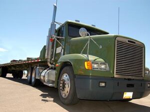 Flatbed Hauling Freight Trucking Brokerage Service